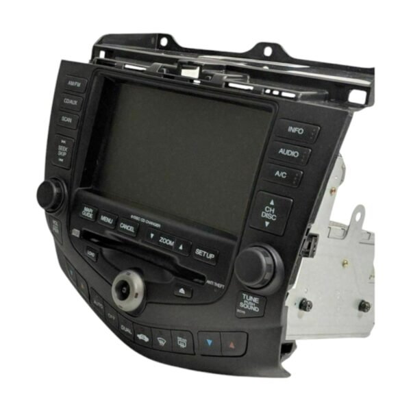 2004-2005 Honda Accord Navigation Radio 6 Cd W/ Code 39050-Sdn-L40Za