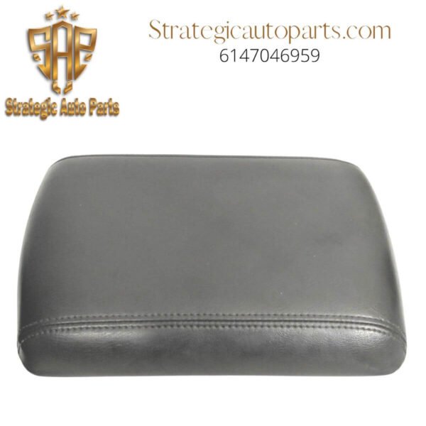 2005-2012 Pathfinder Center Console Armrest Lid Black Leather