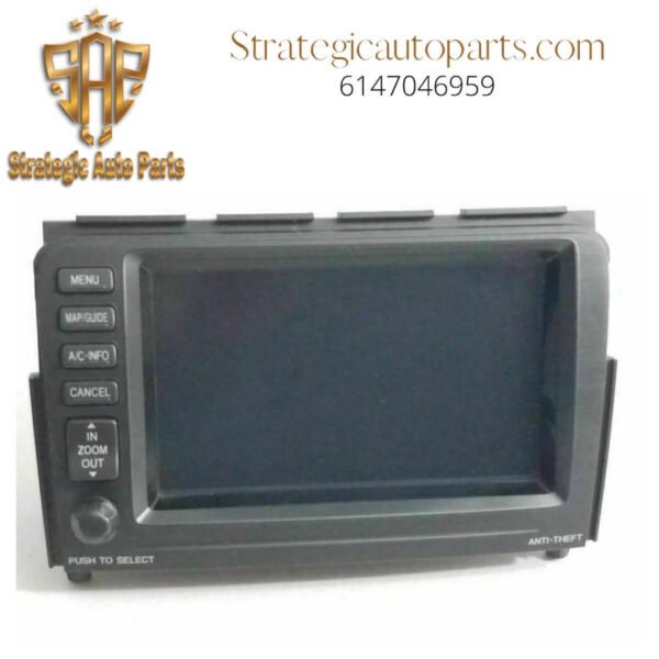 2005-2006 Acura MDX Navigation Info Display Screen 39810 S3V A220 M1