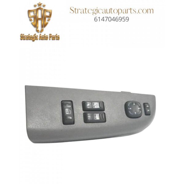 1999-2002 Chevy Silverado Sierra 2Dr Master Window Switch Gray