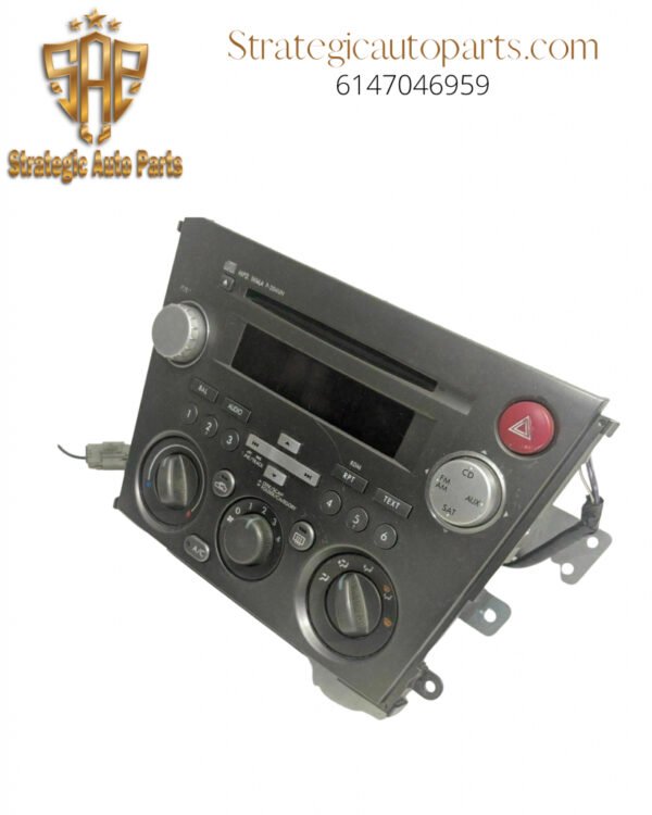 2007-2009 Subaru Legacy Outback Radio CD Receiver Control Panel 86201Ag69A