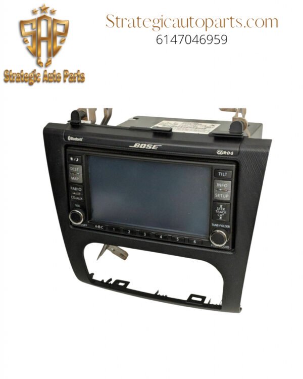 2007-2010 Nissan Altima Bose Navigation Radio Receiver 25915 Ja00B