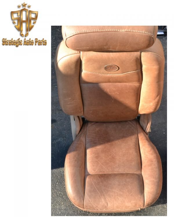 2001-2004 Ford F150 - King Ranch Rear Driver & Passenger Captain Seats 2L3Z-1861711-AA - Image 4