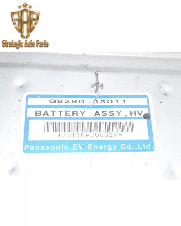 2007-2011 Toyota Camry Hybrid - Hybrid Battery Assembly HV Supply G2980-33011