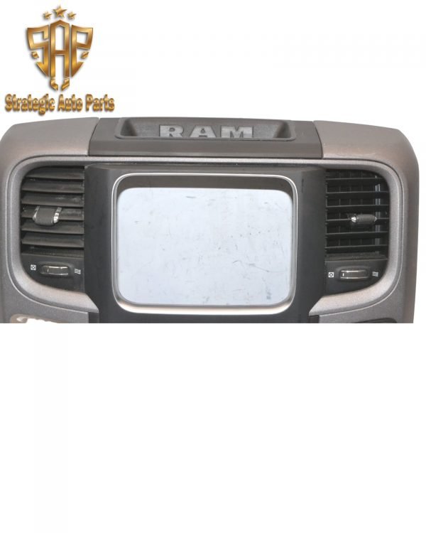 2013-2022 Dodge Ram 1500 2500 3500 - Radio Climate Control Instrument Panel Bezel 1UJ96DX9AL