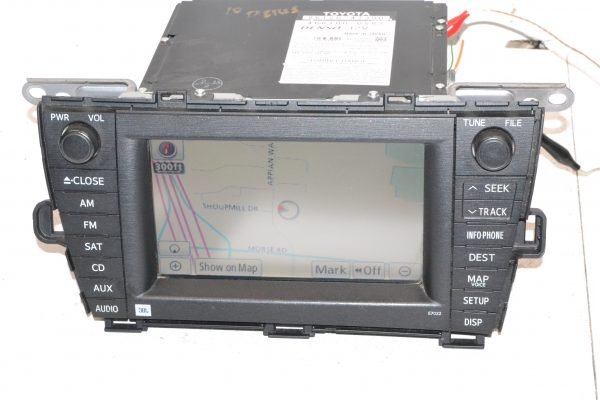 2010-2012 Toyota Prius Navigation Radio Assembly 86120-47390